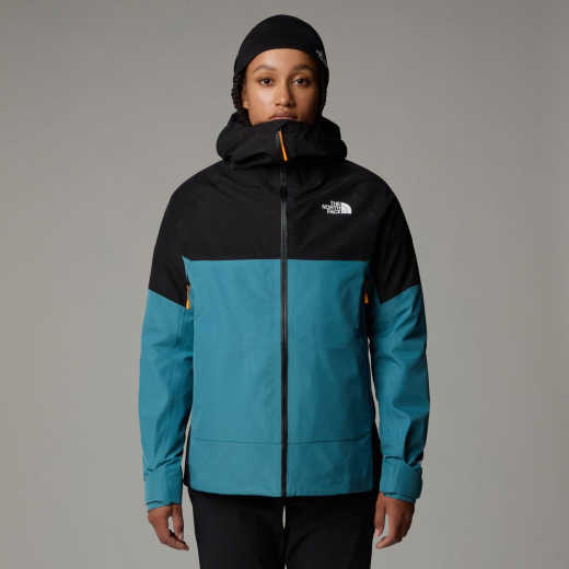 Veste Jazzi 3l Gtx Femme Algae Blue / Tnf Black