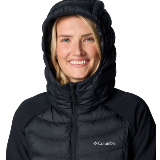 Veste À Capuche Hybride Powder Lite™ II Femme Noir