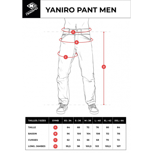 Pantalon Yaniro Light Pant Brick