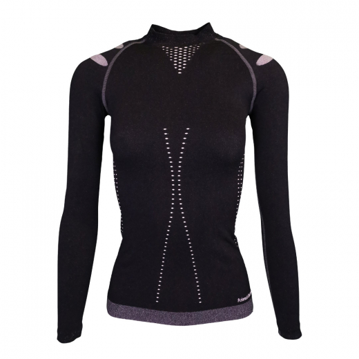 Ladies Seamless Tee North Pole Black