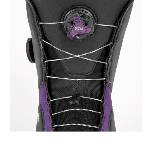 Scala Boa Black Purple