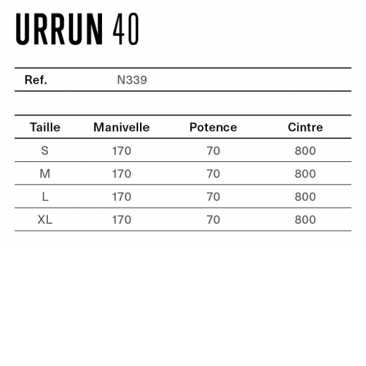 Urrun 40 Glitter Anthracite - Black