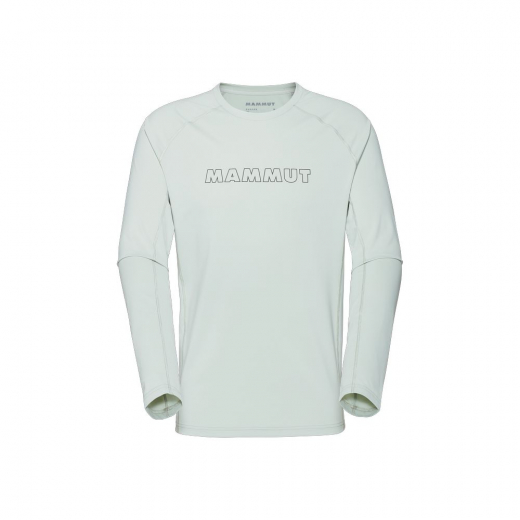 T-Shirt Selun Longsleeve Logo Silver Sage