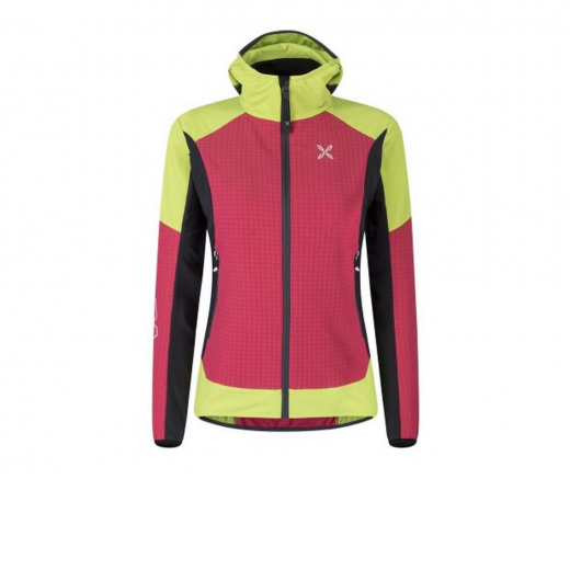 Veste Femme Wind Revolution Rosa Suger Verde Lime