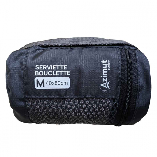 Serviette Bouclette M  - Grise