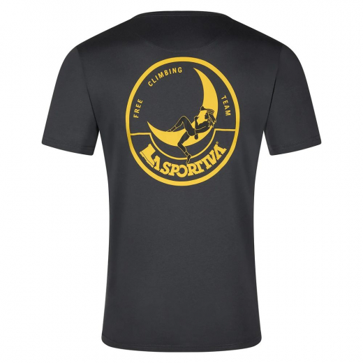 T-shirt Climbing On The Moon Carbon