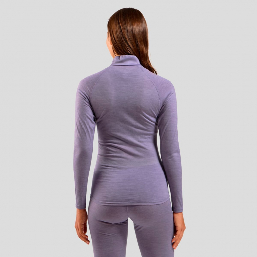 T-shirt Femme Natural Performance 150 Turtle Neck Misty