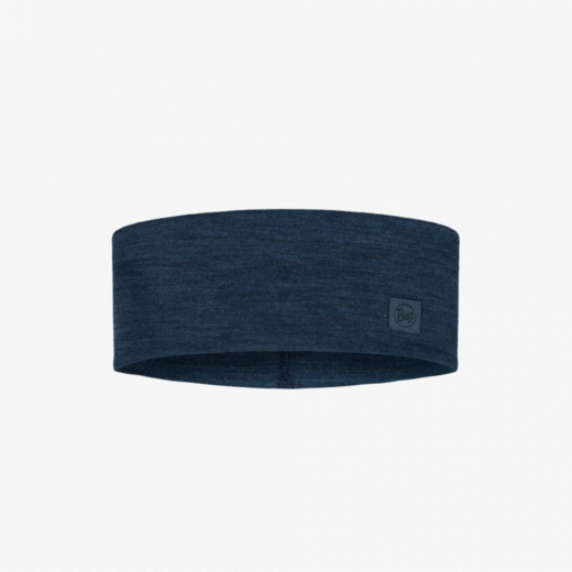 Bandeau Merino Wide Solid Night Blue