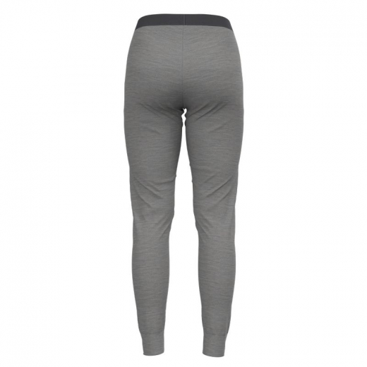 Collant Femme Merino 200 Long Steel Grey Melange