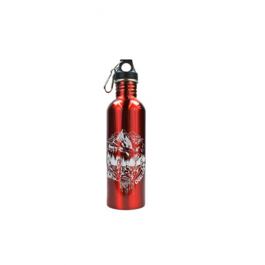 Gourde Acier 0.75l Rouge