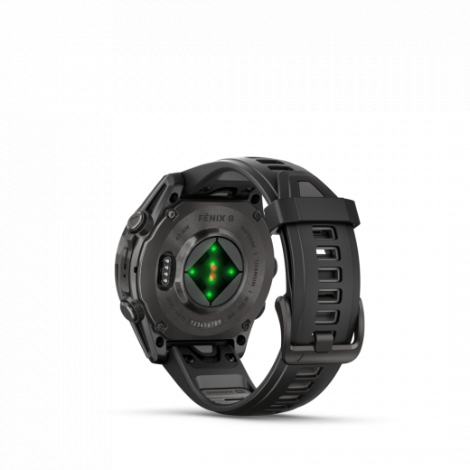 Fenix 8 43mm Amoled Sapphire Titane Carbon Gray DLC