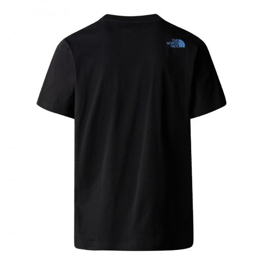 T-shirt Mountain Line Black