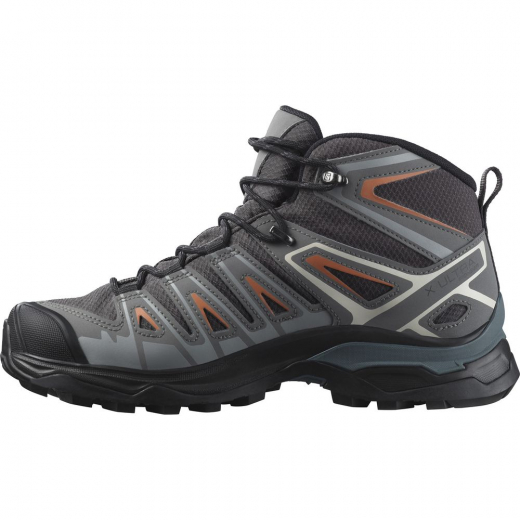 X Ultra Pioneer Mid Gtx Femme Magnet / Quiet / Coral Gold