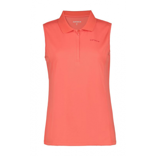 Polo Bazine Femme Corail