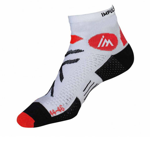 Chaussettes Trail Fast Rouge X1p