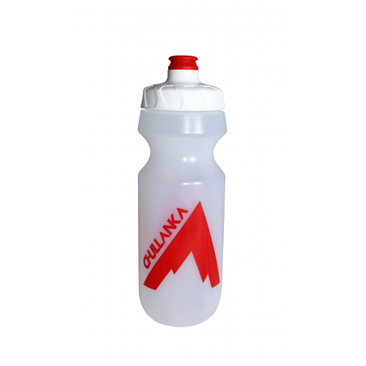 Bidon 600 Ml Transparant-rouge