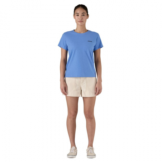 T-shirt Femme P-6 Logo Responsibili-tee Abundant Blue