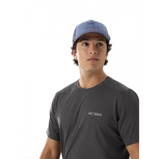 Bird Word Trucker Curved Stratus Dark Stratus