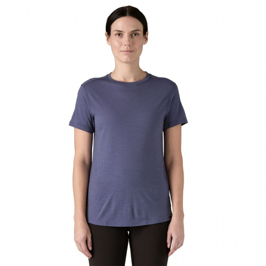 T-Shirt Femme Cap Cool Merino Solstice Purple