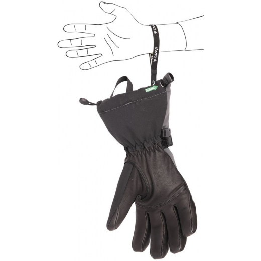 Gants Geko Alpine Black / Grey