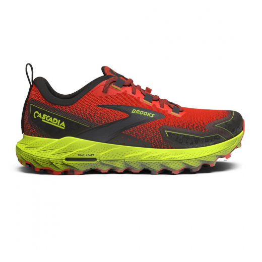 Cascadia 18 Tomato Lime Black