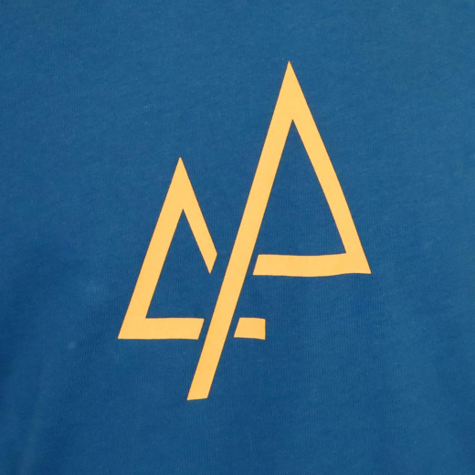 Men T-shirt Ascent Blue