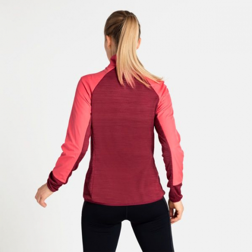 Veste Run Easy Warm Hybrid Deep Claret Siesta Femme