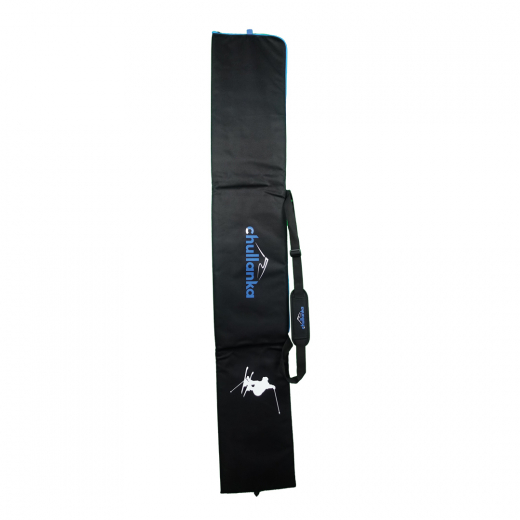 Housse A Skis Matelassee Noir-bleu