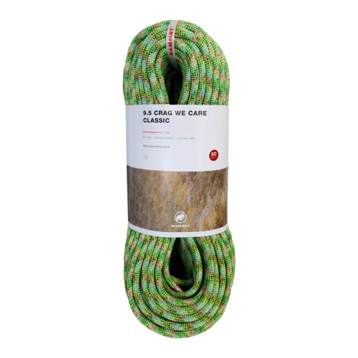 9.5 Crag We Care Classic Rope 80m