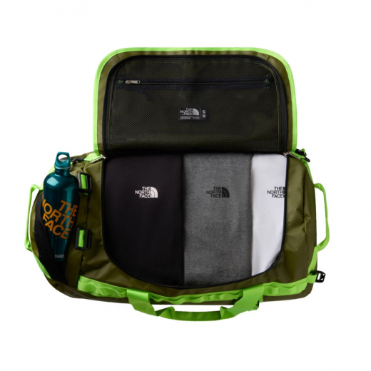 Base Camp Duffel M Forest Olive / Safety Green