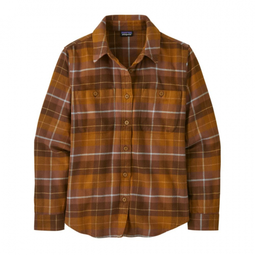 Chemise Femme Fjord Flannel Camper Shelter Brown