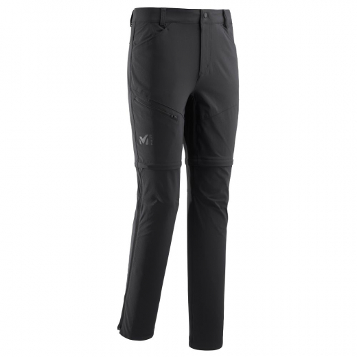 Pantalon Trekker Stretch Zip Off Noir