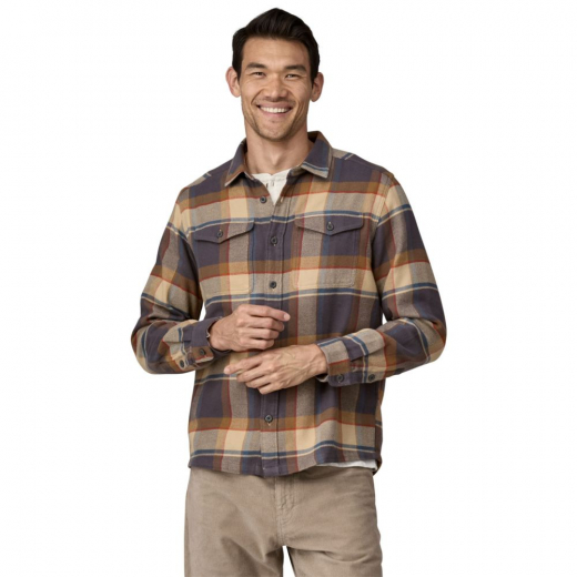 Chemise Fjord Flannel Sunrise Ridge Forge Grey