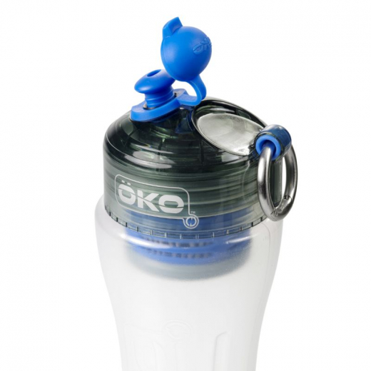 Gourde Filtrante Oko 1 L Bleue