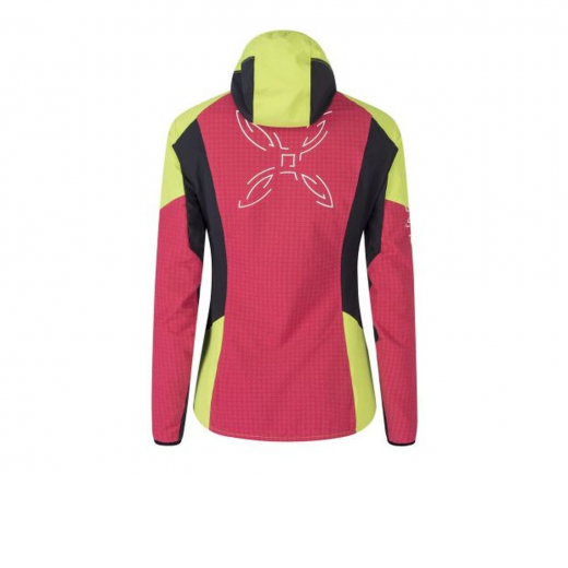 Veste Femme Wind Revolution Rosa Suger Verde Lime