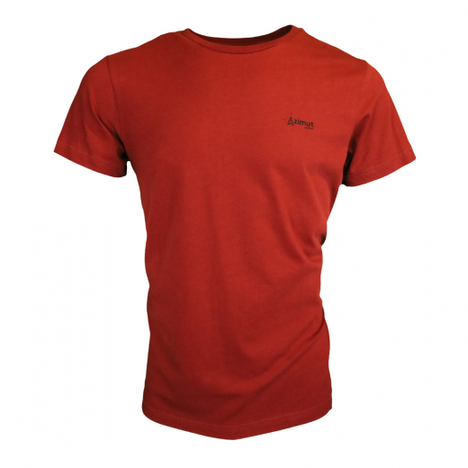 Men T-shirt Explore Burgundy