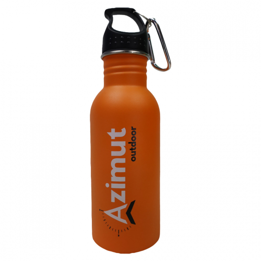 Gourde Acier 0.5 L Orange Mate