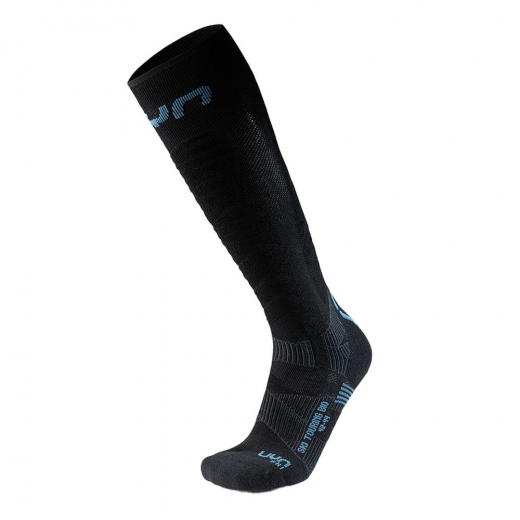 Chaussettes Ski Touring One Bio Noir Bleu