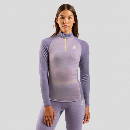 T-shirt Femme Natural Performance 150 Turtle Neck Misty