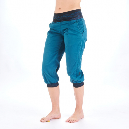 Pantalon Dune ¾ Femme Bleu Roy