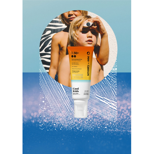 Creme Solaire Cool Kids Fluid Spf50+ - 100ml