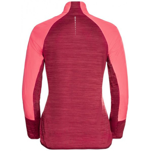 Veste Run Easy Warm Hybrid Deep Claret Siesta Femme