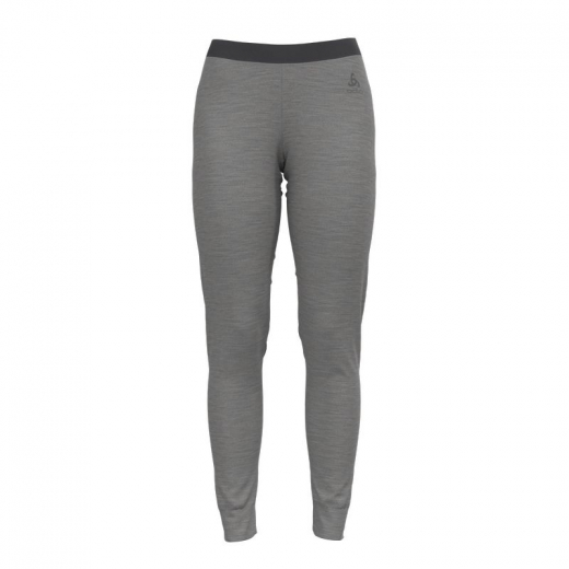 Collant Femme Merino 200 Long Steel Grey Melange