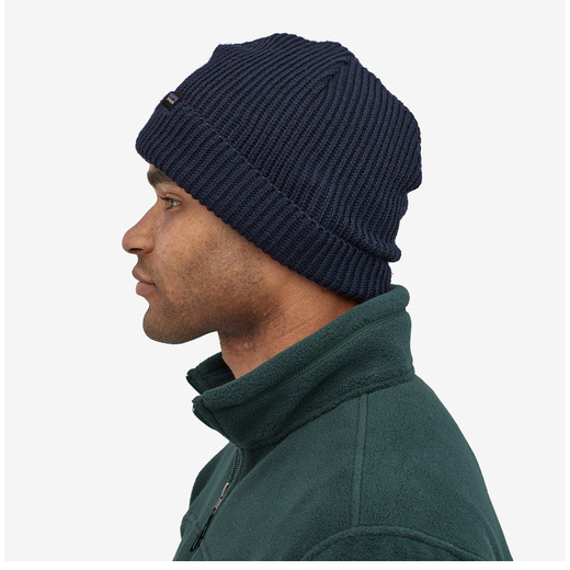 Bonnet Fishermans Rolled Beanie Navy Blue