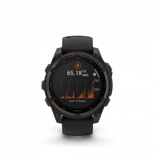 Fenix 8 47mm Solar Sapphire Titane Carbon Gray DLC