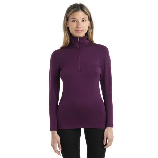 T-shirt Femme 260 Tech Ls Half Zip Nightshade