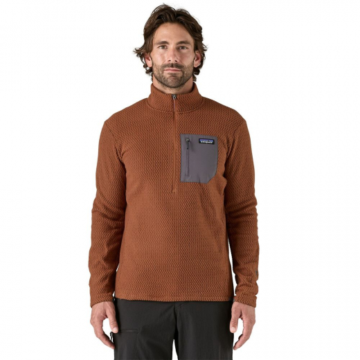 Polaire R1 Air Zip Neck Robin Brown