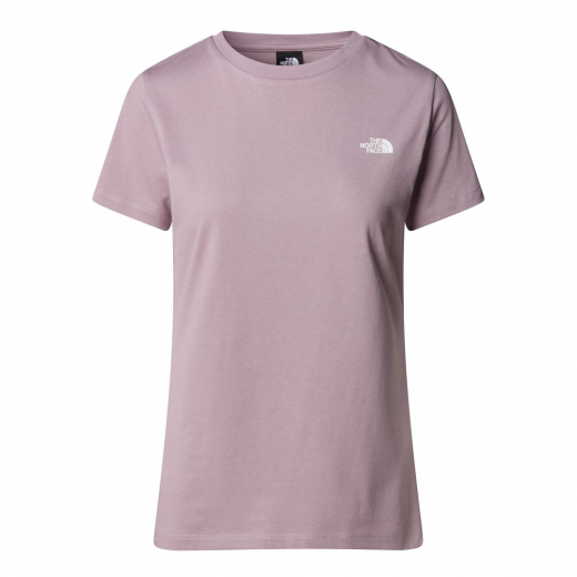 T-shirt Femme Simple Dome Purple Chalk