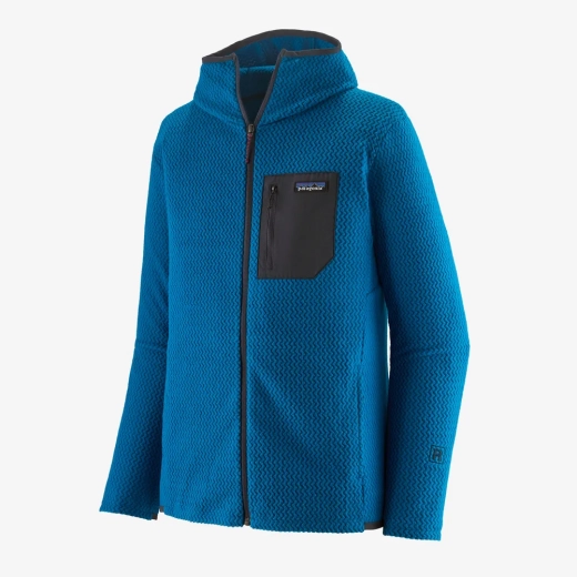 Polaire R1 Air Full-zip Hoody Endless Blue