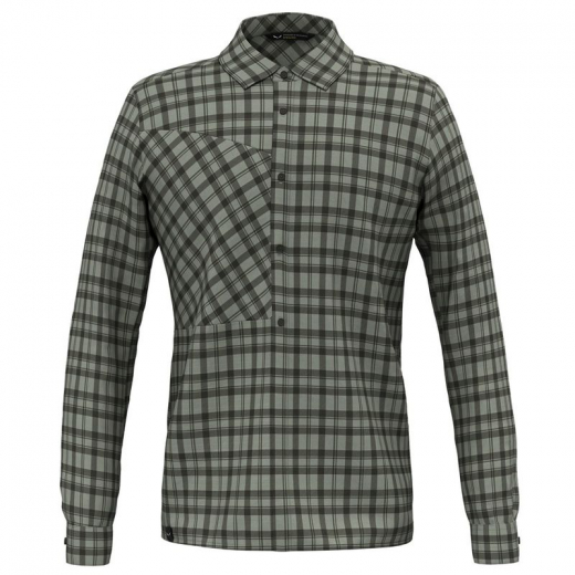 Chemise Fanes Flannel Shadow Dark Olive